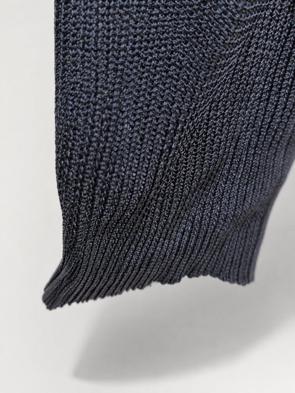 Laundry by Shelli Segal Black Ribbed Knit 2-Piece Cardigan & Tank Set Size L - Picture 8 of 13